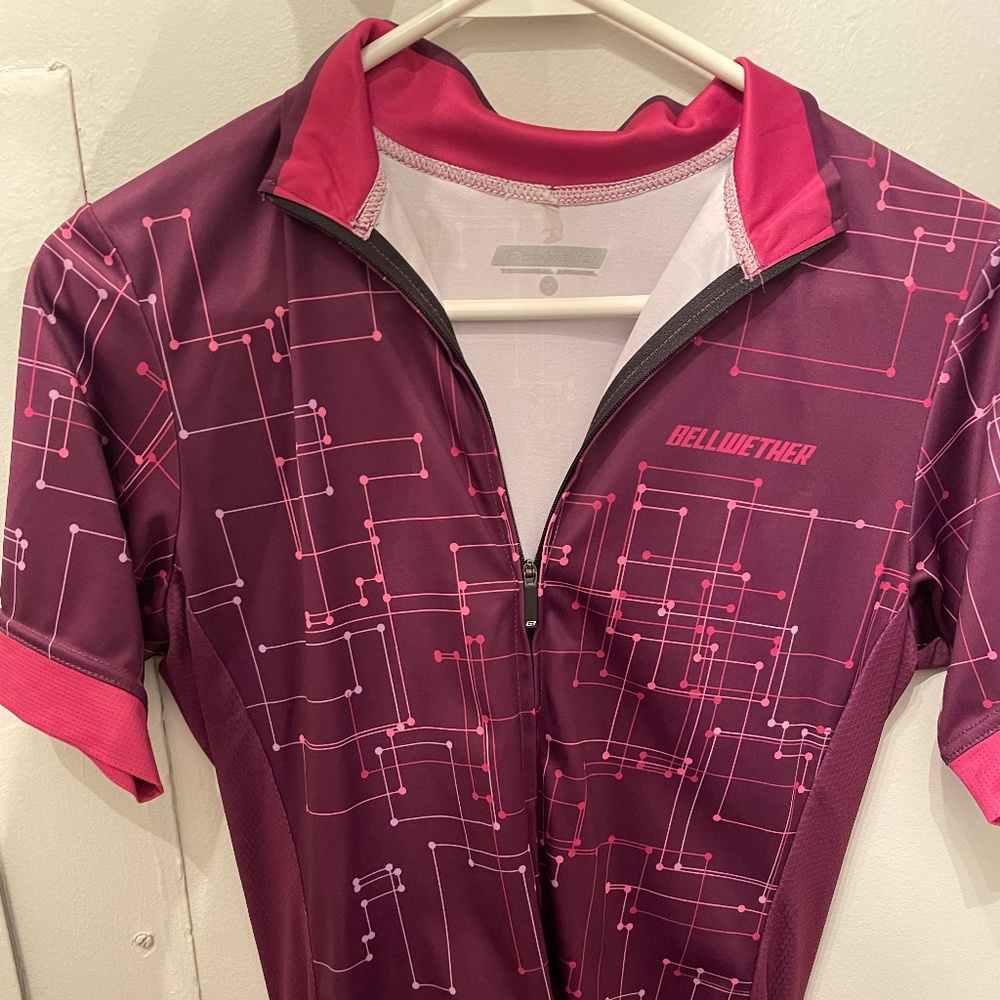 Bellwether Pink & Purple Bike Jersey (M)